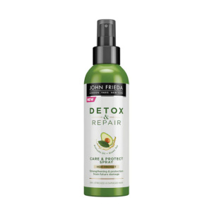 John Frieda, Detox & Repair, Avocado Oil, Hair Spray, Heat Protection, 100 ml