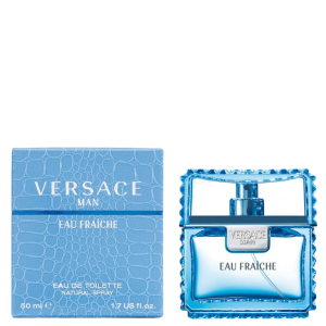 Versace, Eau Fraiche, Eau De Toilette, For Men, 50 ml